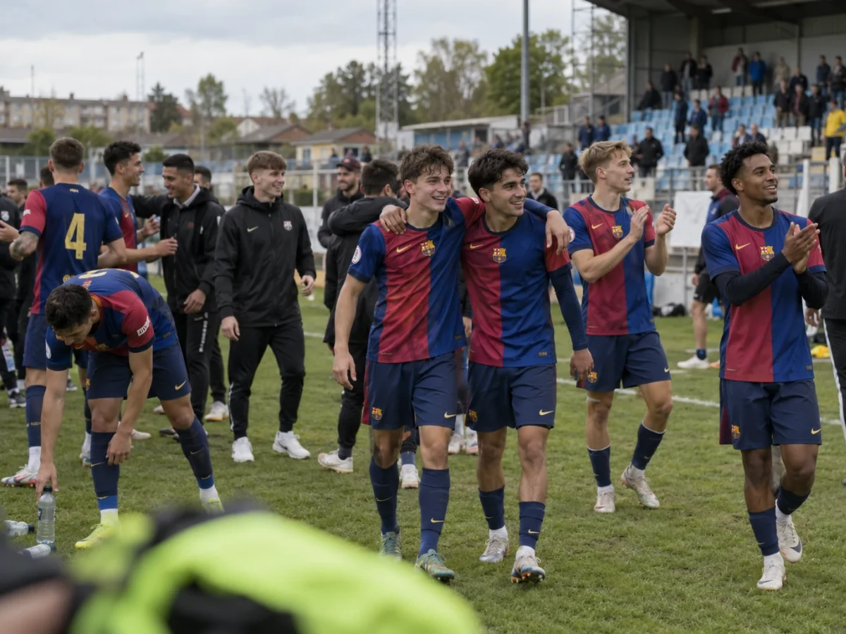 Barcelonas segersvit uppe i tio efter 4-1 i Istanbul