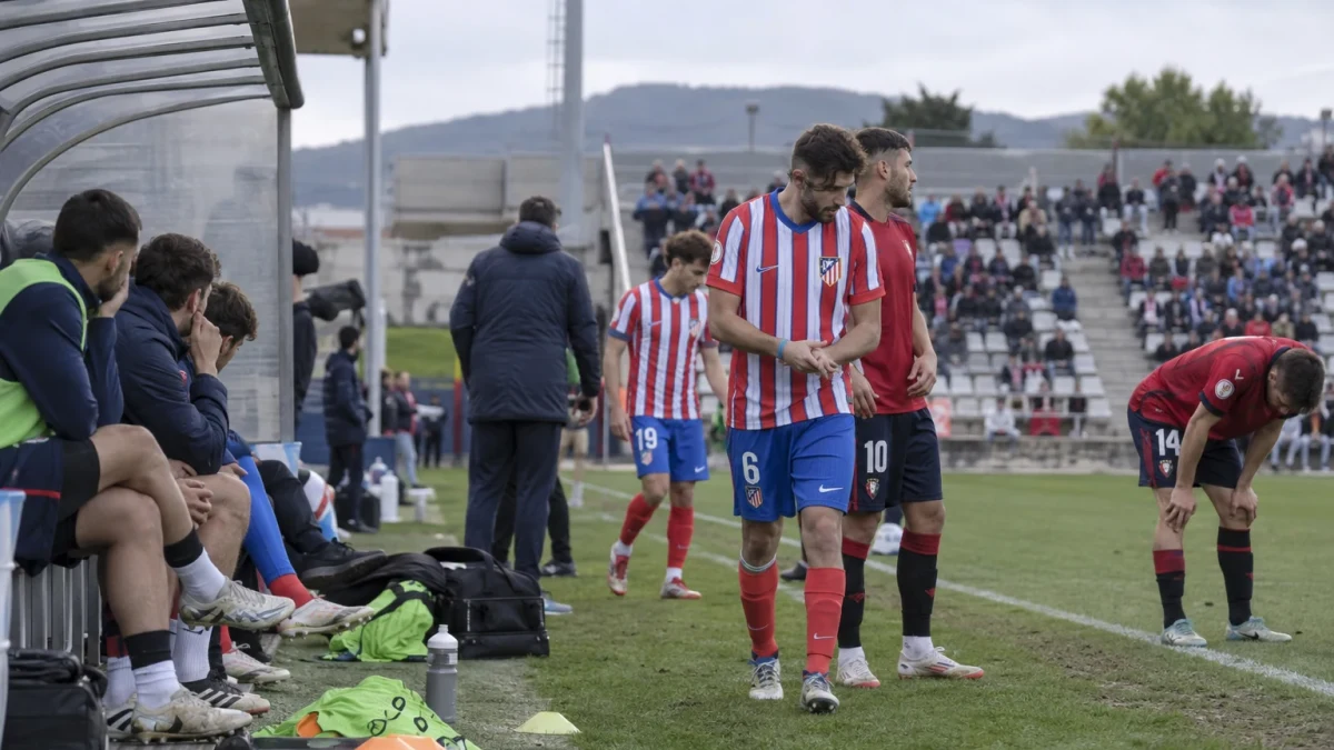 Atl. Madrid befäster tredjeplatsen efter seger mot Osasuna