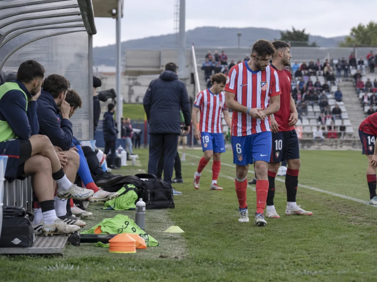 Atl. Madrid befäster tredjeplatsen efter seger mot Osasuna
